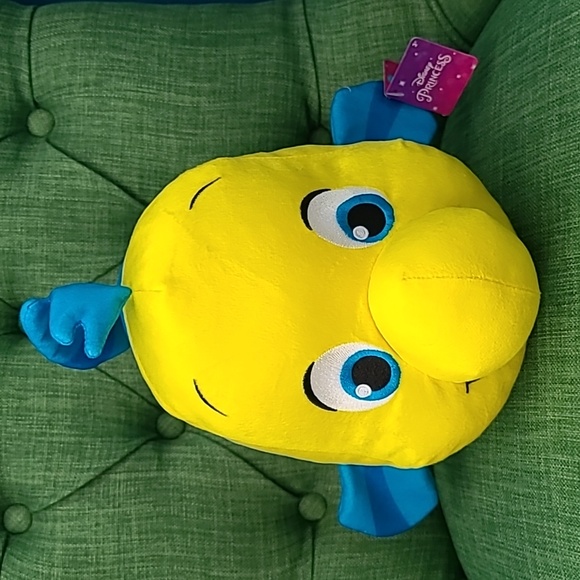 Disney Other - Disney's The Little Mermaid Flounder Plush